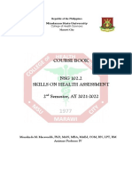 NSG 102.2 - Health Assessment Skills Course Guide