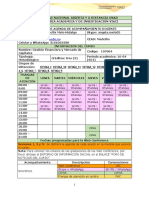 Agenda - Acompañamiento - Docente Gestión Financiera y Mercado de Capitales