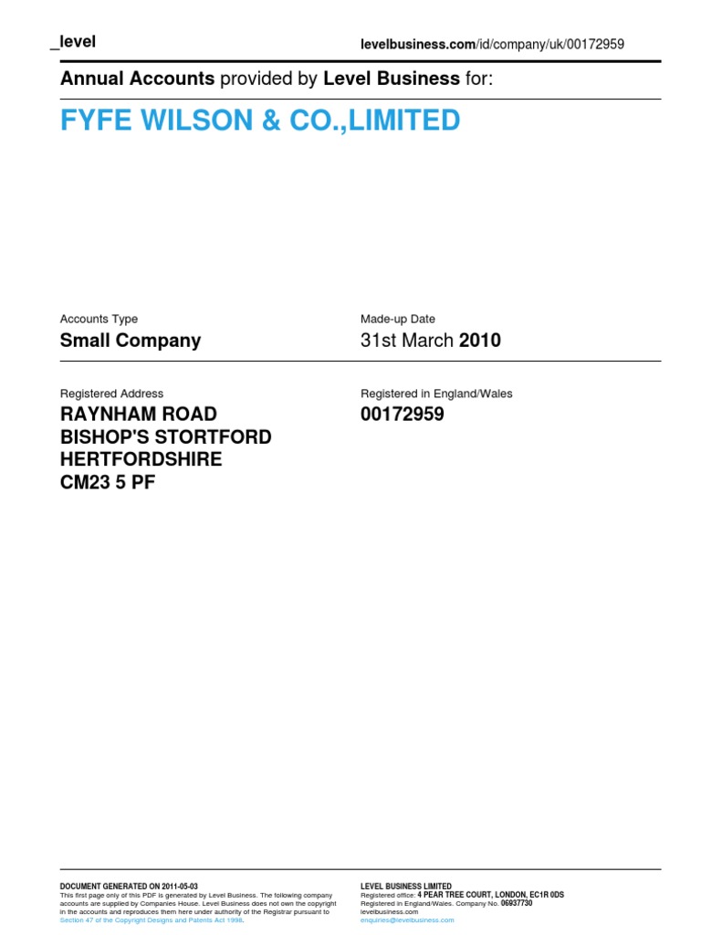 Fyfe Wilson PDF
