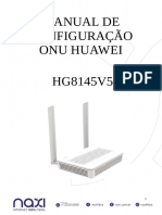 Manual de configuração ONU Huawei HG8145V5