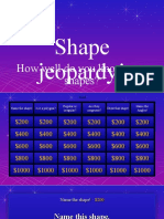 Shape Jeopardy