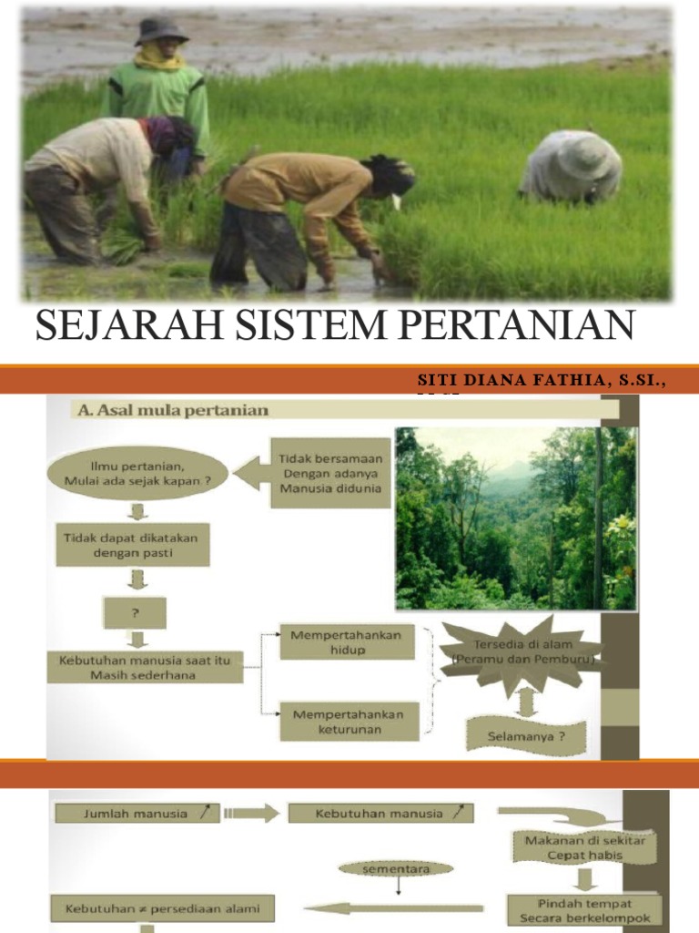 Sistem Pertanian Tradisional yang Masih Dilestarikan