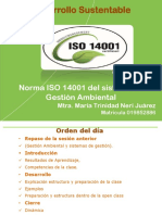 Sem 5 Norma ISO 14001 Del Sistema de Gestión Ambiental