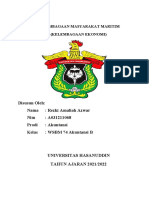 Tugas Pekan VII - Kelembagaan Masyarakat Maritim