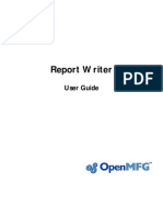 Openrpt Userguide Draft 041505