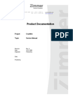 Product Documentation: Project: Cryomini Topic: Service Manual
