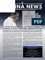 Duterte Strengthens MARINA as Single Maritime Authority