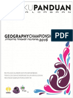 Buku Panduan Geography Championship V Tahun 2016