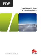 Quidway S9300 Series Terabit Routing Switch Brochure