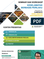 Materi 2 - Pengelolaan Keselamatan Pertambangan Berbasis Perilaku - Bpk. Alwahono - Seminar PAMA-APKPI