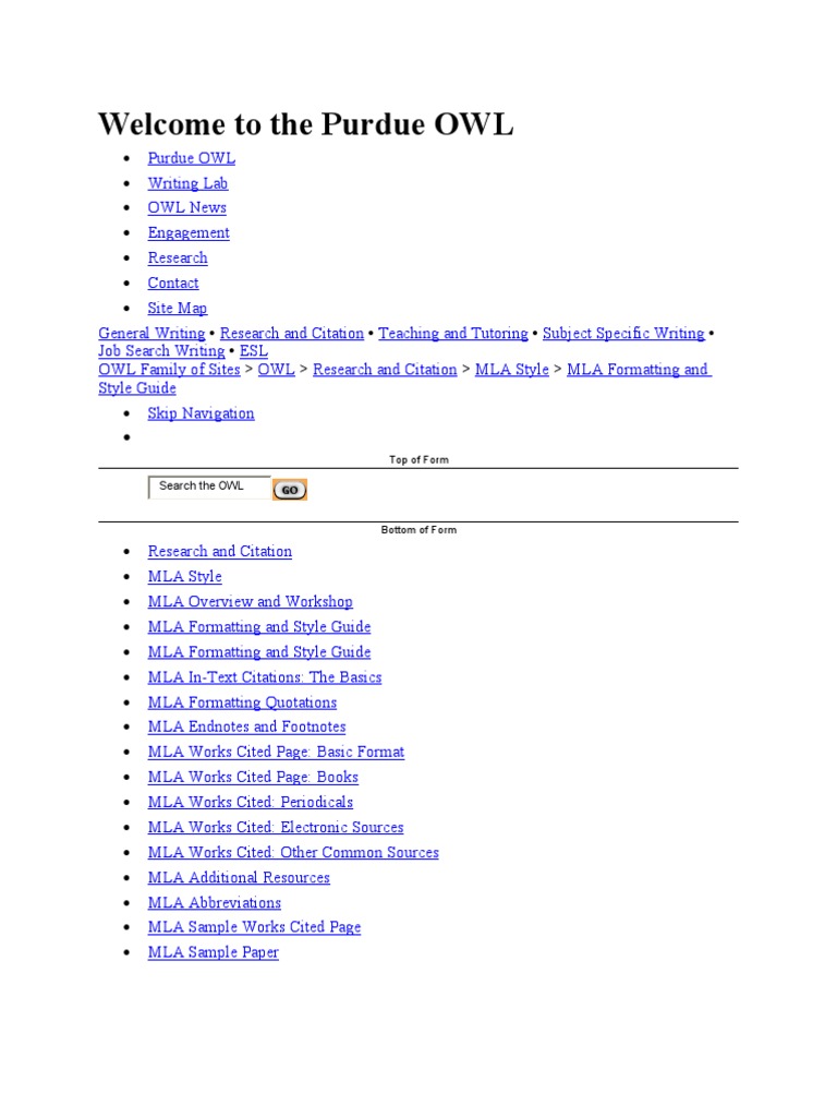 Annotated Bibliography Mla 8 Purdue Owl Telegraph