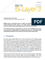 MPEG Layer-3: An Introduction To