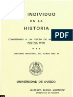 16189612 Bueno Gustavo El Individuo en La Historia 1980