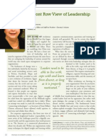 Diversity Journal | A Front Row View of Leadership - Mar/Apr 2011