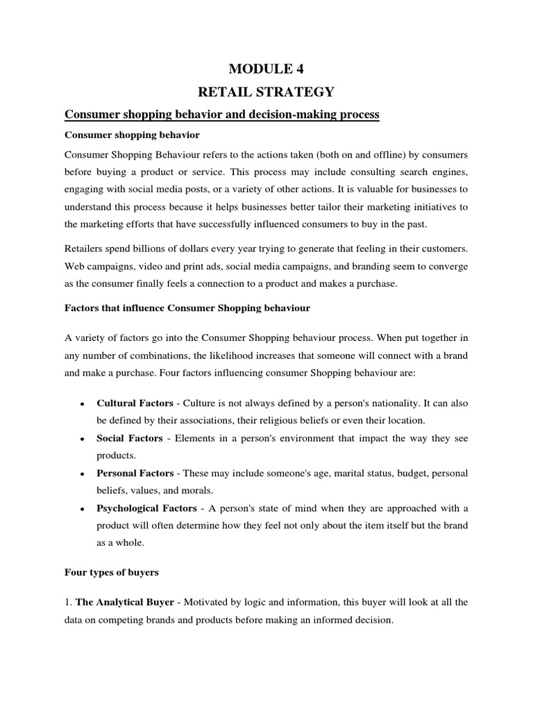 Retail Strategy PDF