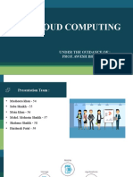 IT - Cloud Computing FYMMS - B (Roll No. 54-59)