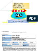 PCI-2022 (INICIAL, PRIMARIA Y SECUNDARIA Villa