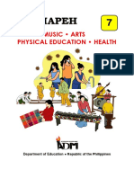 Mapeh 7: Music - Arts Physical Education - Health