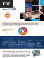 Design For Test/ Debug (DFT/DFD)