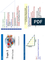 ECO1001 Chapter 2-3: PPF, Opportunity Cost & Gains from Trade