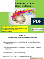 Presentacion Tema 9. Bases Psicologicas Ed Esp