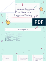 Penyusunan Anggaran Persediaan Dan Anggaran Piutang Kelompok 3