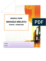 Modul PDPR Bahasa Melayu Tahun 6