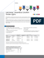 Electraray Hazardous Location Strobe Lights: Models 225XST and 225XST-I