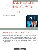 Mental Health During Covid-19