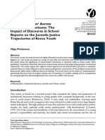 Entextualisation Across Institutional Contexts The Impact of Discourse in School Reports On The Juvenile Justice Trajectories of Roma Youth