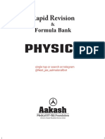 Aakash Rapid Revision PHYSICS @neet - Jee - Aalmaterailbot R
