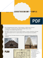 Sri Ranganathaswamy Temple: Presentation by NAJMA M