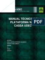 Manual Técnico de Plataforma Web
