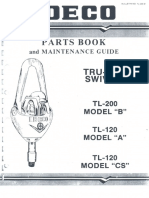 Swivel TL-120 y 200 Parts List