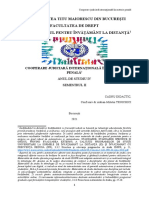 Cooperare Judiciară Internaţională În Materie Penală - Final