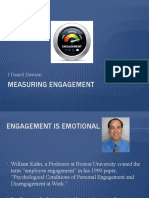 Measuring Engagement: J Daniel Dawson