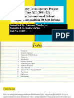 Chemistry Investigatory Project