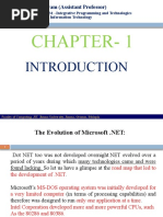 Chapter-1: Subject: Ite 4131 - Integrative Programming and Technologies 4 Year, Bsc. in Information Technology