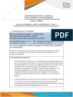 Guía de Actividades y Rúbrica de Evaluación - Paso 1 - Determinar La Importancia de Los Sistemas de Información