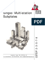 Single / Multi-Station Subplates: Cuparmuir - Cupar - Fife - KY15 5SL - UK
