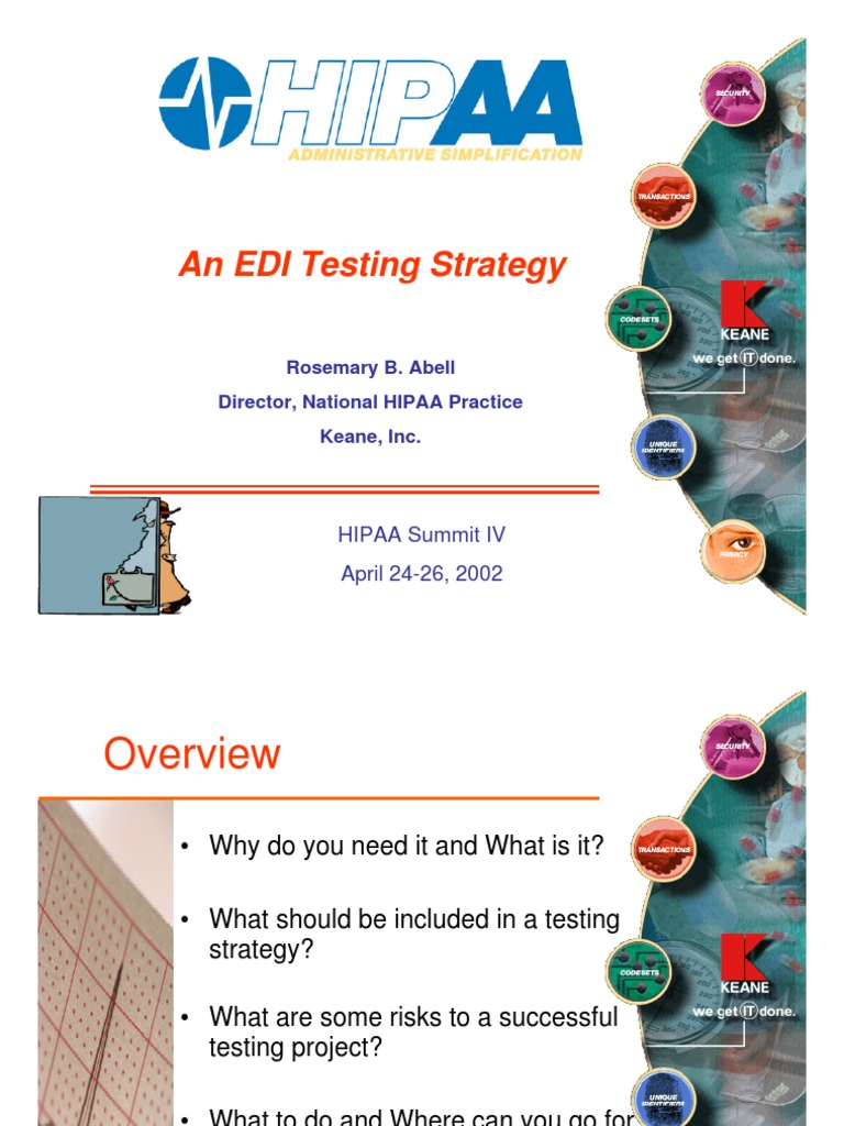 EDI Testing Strategy Overview and Risks | PDF | Electronic Data ...