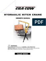 Hydraulic Hitch Crane: Owner'S Manual