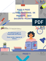PASO A PASO DOCENTE 2022 Opsu