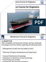 Maintenance Course For Engineers.