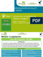 Clase 1 - Introducción A La Legislación de Tránsito y Pasajeros