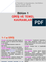 Bölüm 1 Gi̇ri̇ş Ve Temel Kavramlar