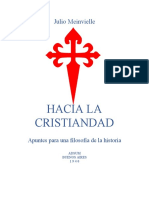 Julio Meinvielle Hacia La Cristiandad