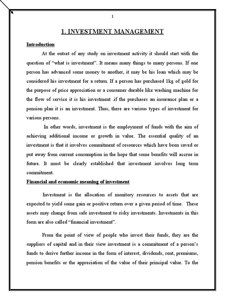Sapm - Notes | PDF | Investing | Valuation (Finance)