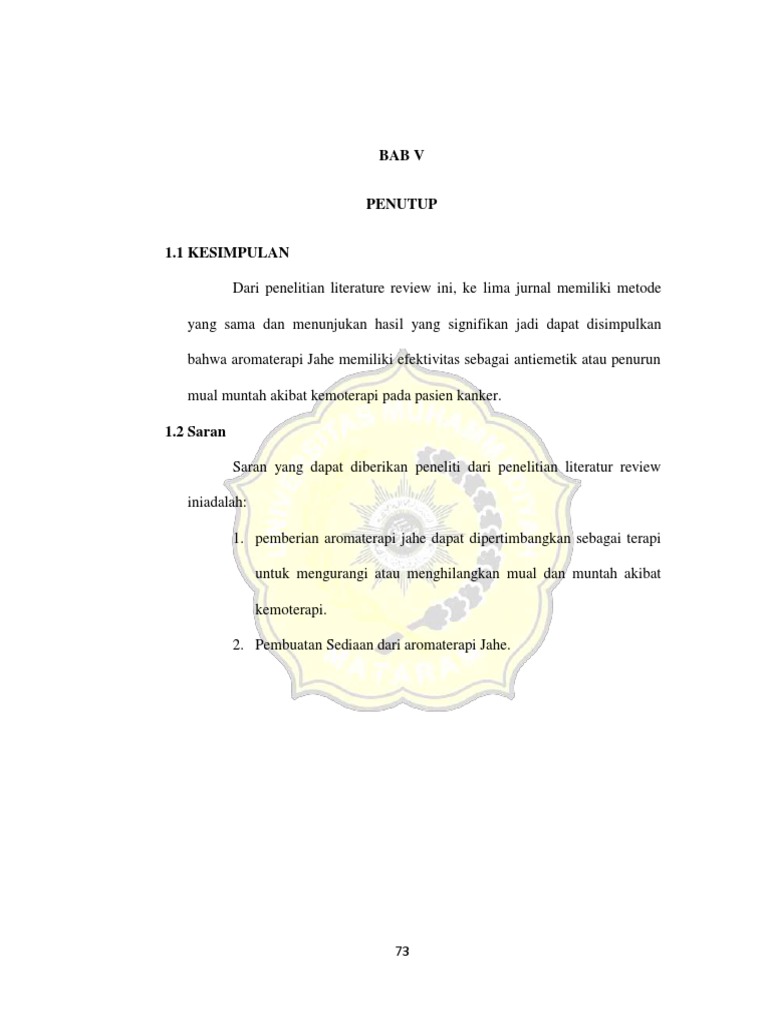 Bab V | PDF