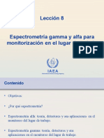 Lección 8 - Espectrometria Alfa y Gamma (IAEA)